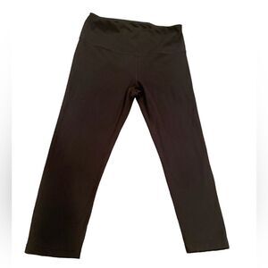 Zella  Black Leggings Size Medium Workout Capris